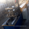 Steel roller shutter door frame roll forming machine